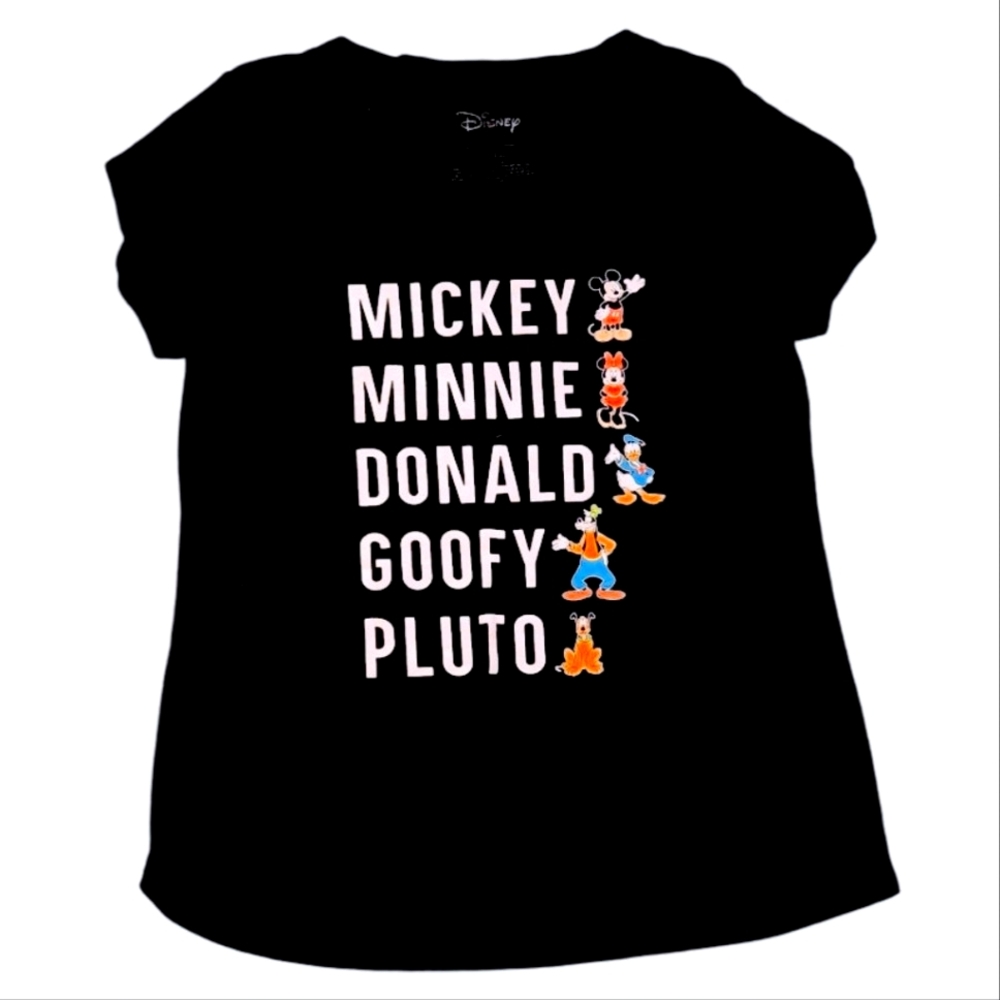 Disney's Mickey & Minnie‎ Fab Five List Graphic Tee